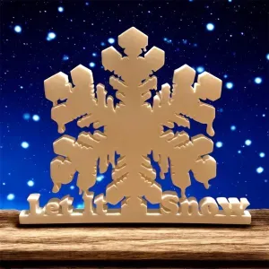 Let It Snow - Dripping Snowflake - Creality Cloud Exclusive