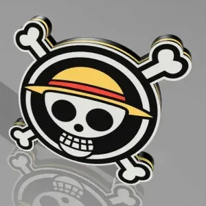 One Piece Skull & Crossbones (LED Lightbox