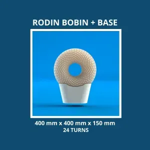 BIG MARCO RODIN BOBIN COIL FOR METAL WIRE - 400 X 400 X 150