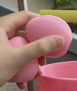Easter Egg - Two Halves Snap Together - Egg Hunt