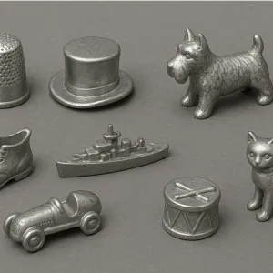 Monopoly Replacement game pieces