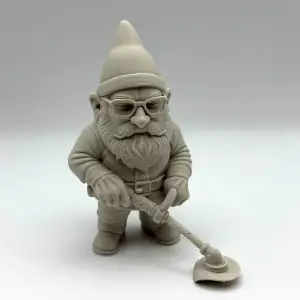 Weedwhacker Garden Gnome