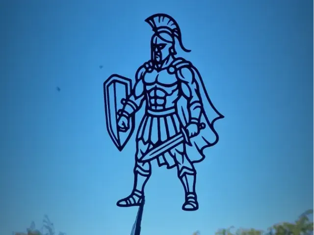 Spartan Warrior 2D Wall Art — Фото 2 из 3