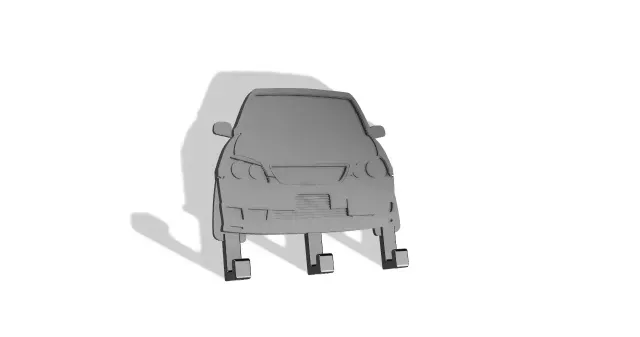 JZx110 Key Hanger Front