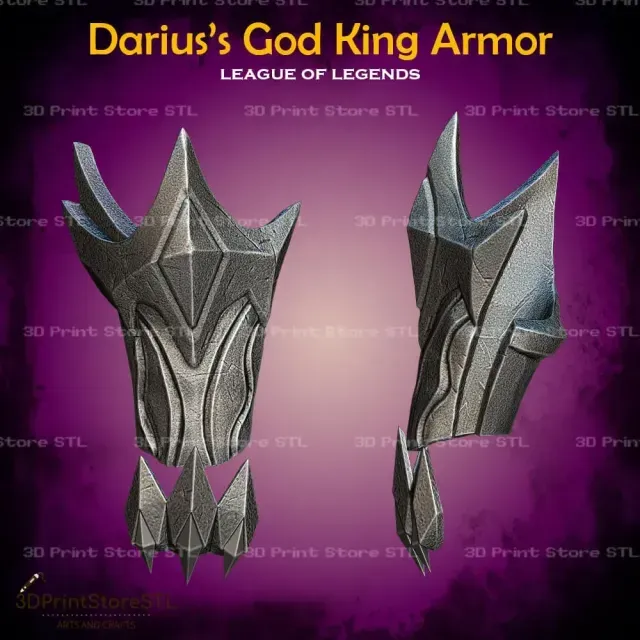 Darius God King Cosplay League of Legends - STL File — Фото 6 из 9