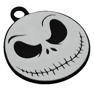 Llavero de Jack Skellington