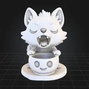 Halloween : Wolfy and the candy bowl