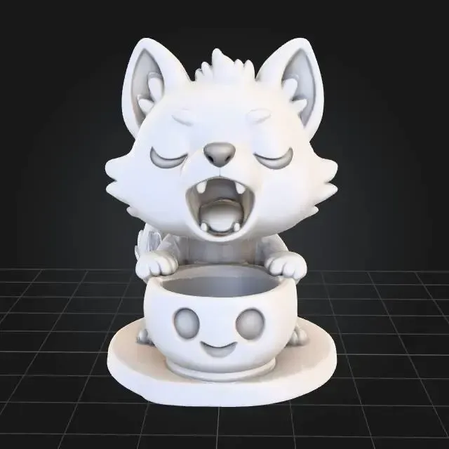 Halloween : Wolfy and the candy bowl