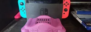N64 Switch Dock Cover - Nintendo 64 With Cartridge Holder