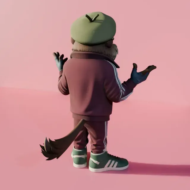 Hypebeast Taz - Streetwear Cartoon Monster Miniature — Фото 2 из 5