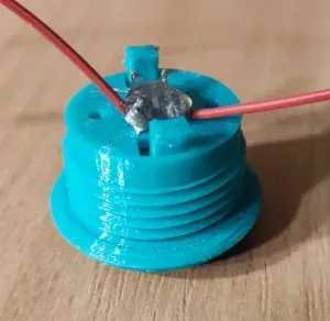 Small button to be used with microswitch