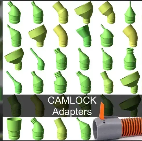 CAMLOCK System Suction Nozzles for Ridgid 1 7/8" — Фото 7 из 9