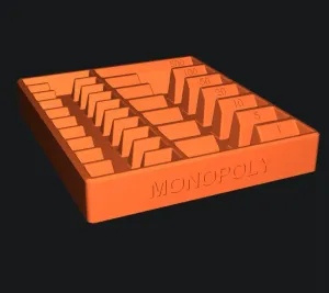 Monopoly Money & Deed Holder
