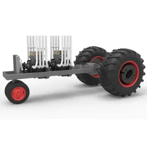 Vintage Small block Pulling tractor Base V3 Scale 1:25