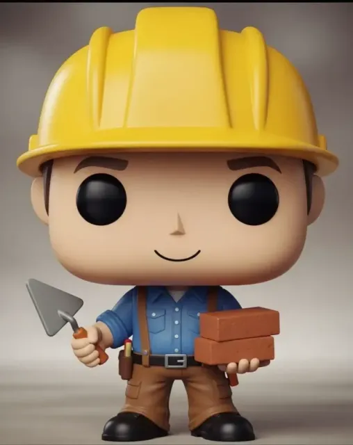 Pedreiro funko / Mason funko — Фото 2 из 3