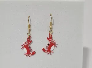 Crab Earrings