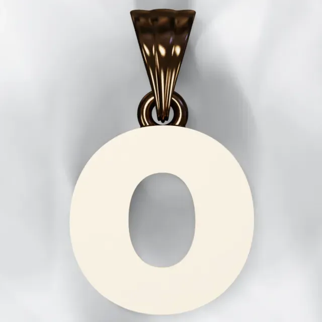 O pendants and earring