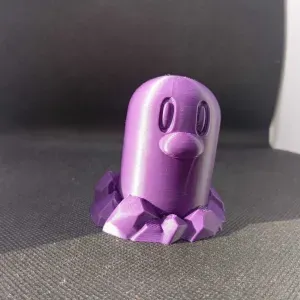 Diglett Toy Figurine Pokemon Inspired Character