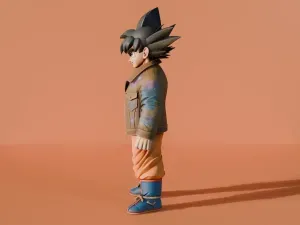 Hypebeast Goku Statue - Premium Urban Streetwear Edition