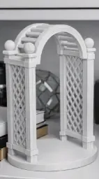 Arched Trellis