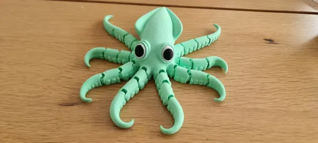 Articulated print in place flexi squid — Фото 2 из 4