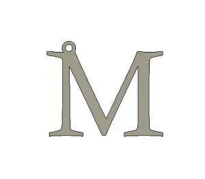 M -Keychain