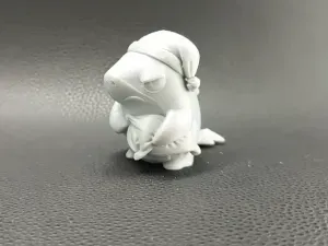 Grumpy Sleepy Shark Chibi - Toy