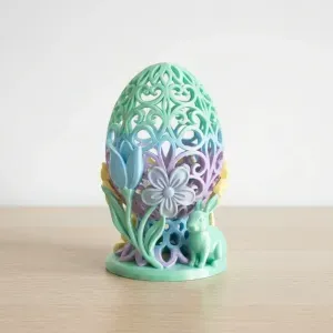 Spring Filigree Easter Egg