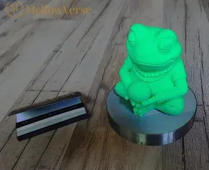 Cosmic Zen Frog Herb Grinder - 2Part Magnetic - MellowVerse