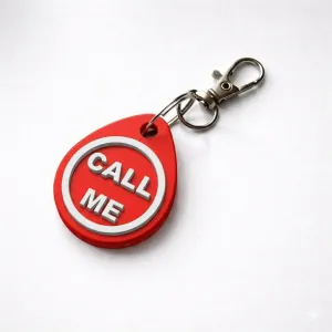 NFC-Ready Call Me Keychain