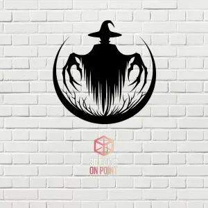 HALLOWEEN SCARECROW - 2D WALL ART #2