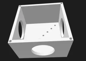 3 way box for optical setup