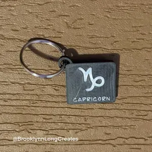 Capricorn Keychain/Magnet