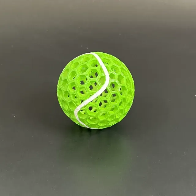 AIRLESS TENNIS BALL - STL & 3MF MULTICOLOR — Image 7 of 9