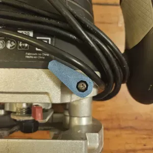 Skil 1831 Router Lever Repair (Reuse Brass Insert)