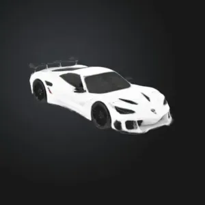 Corvette inspired concept car