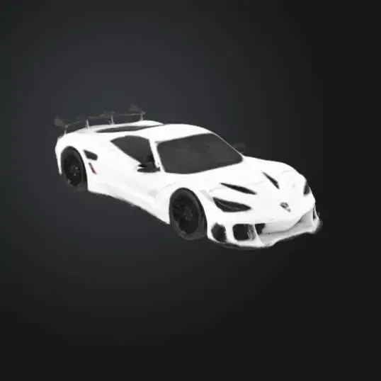 Corvette inspired concept car