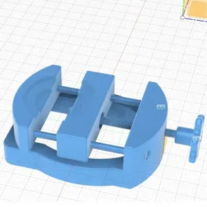 Coin Vise – Fully 3D Printable Precision Clamp