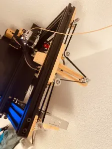 Belt tensioner for dual Z axis Ender 3 Pro by ST3MP
