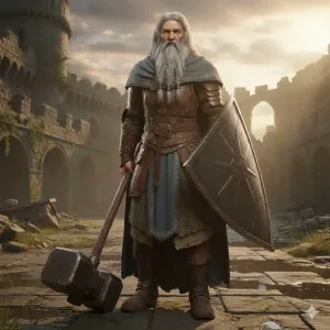 Paladin the Old Maze medieval