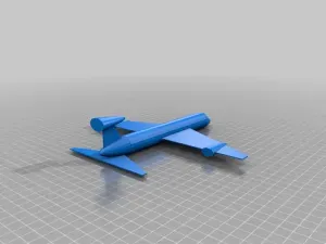 Commercial airplane