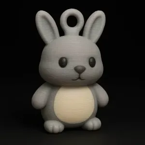 BunnyBuddy Keychain