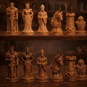 Chess set The Stone Crown of the North