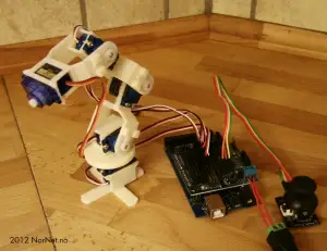 Micro Robot Arm (9g Micro Servo) - See Video