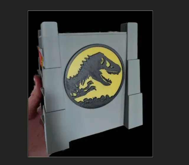 Jurassic Park Tissue Box Cover No CFS Needed — Фото 2 из 4