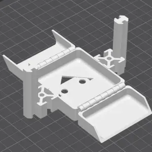 Konomi 2020 T-Slot joiner Ender3 V3 KE Top Mount Box