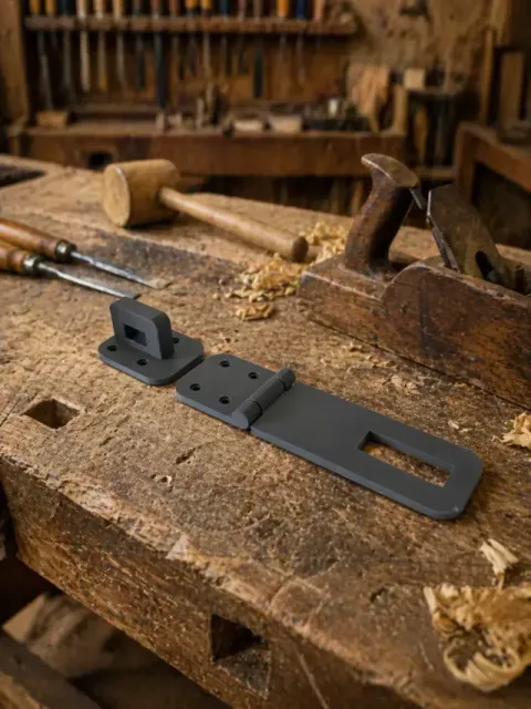 Lockable Latch (Print in Place) — Image 3 of 4