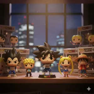 Funko pop, Goku, dragon ball z, kakaroto