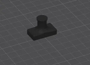 25.54x12.75mm (1"x1/2") magnet holder