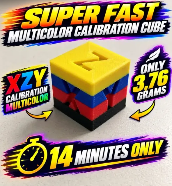 MULTICOLOR CALIBRATION CUBE TEST XYZ